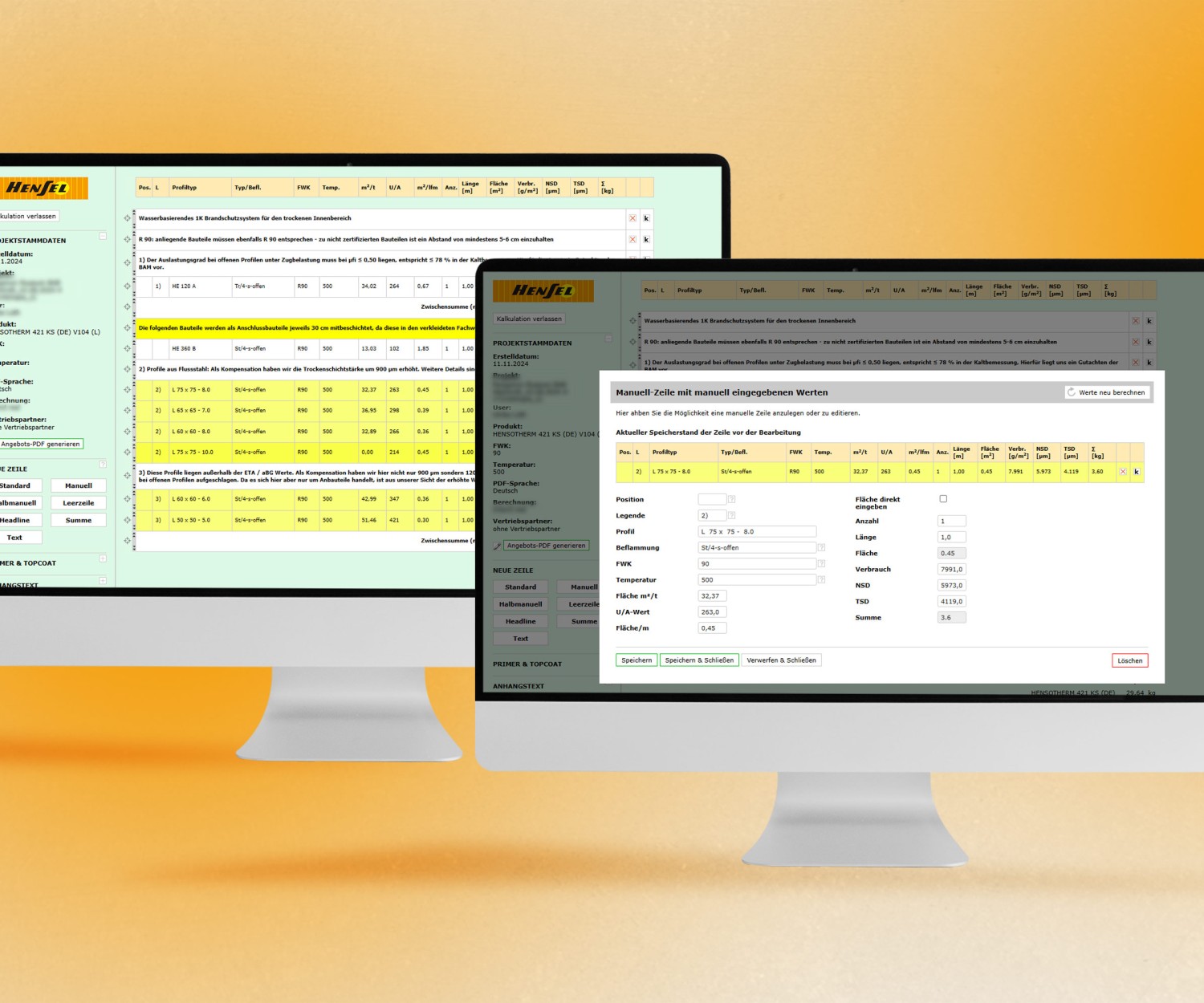 Rudolf Hensel Interne Software